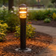 Bronze Bollard Light E27 40W IP44 580mm Made in Italy Bronze Bollard Light E27 40W IP44 580mm Made in Italy